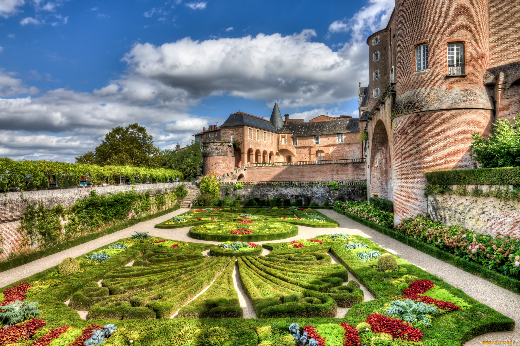 walled gardens of albi, ,  , , 